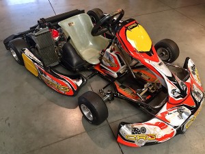 Cadet CRG Rotax Racing Kart JPR Ostricourt