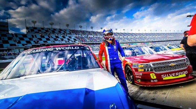 Michel Disdier seul pilote Français de Nascar US