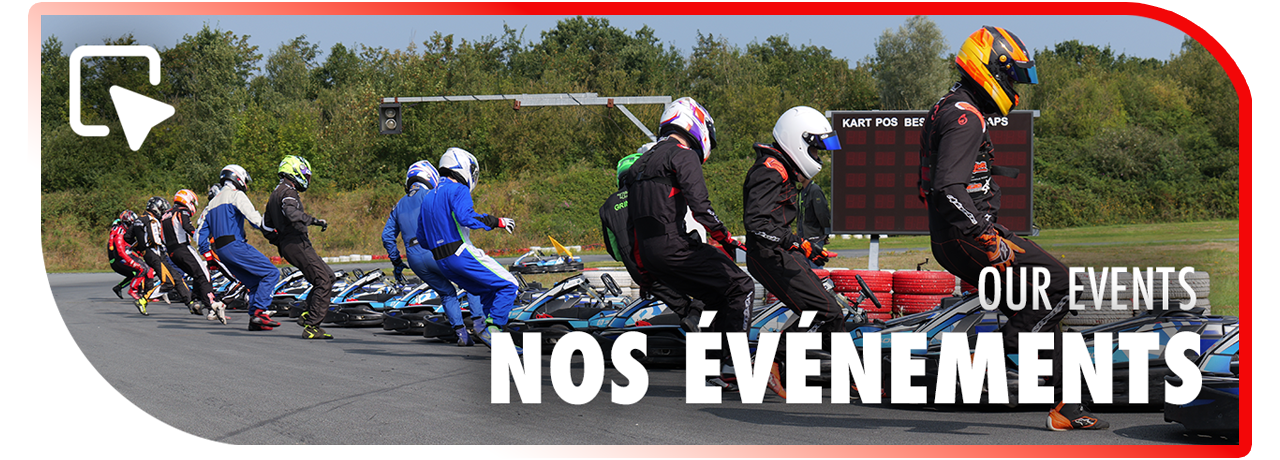 Les événements au Racing Kart JPR: Sprint, Endurance, Junior Cup
