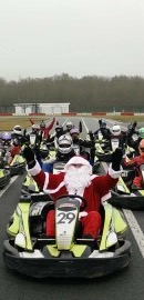 Karting Noel Pere Noel à Ostricourt